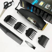 Машинка для стрижки волосся Gemei GM-806 з насадками, Машинка для стрижки голови окантувальна