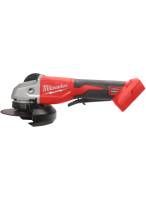 Шліфмашина кутова акумуляторна безщіткова MILWAUKEE, M18 BLSAG115XPD-0, діаметр 115мм (каркас, захисний кожух, ключ, опорна та з