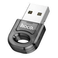 Адаптер переходник Hoco UA28 USB to Bluetooth transparent black