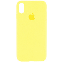 Чохол для Apple iPhone XR (6.1«») - Silicone Case Full Protective (AA) (Жовтий / Pollen) - купити в SmartEra.ua