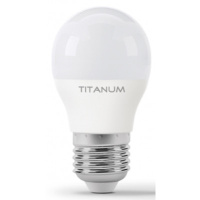 Лампочка TITANUM G45 6W E27 4100K 220V (TLG4506274)