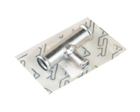 Переходник отопителя тройник (20x12х20 мм) трубка металлическая