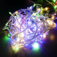 Гирлянды на новый год Xmas LED 100 M-1 RGB 6.4 м лед гирлянда новогодняя гирлянда на елку (Цветная)