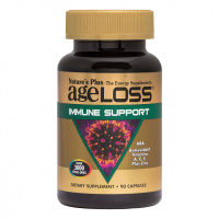 Поддержка Иммунитета, AgeLoss Immune Support, Natures Plus,  90 капсул