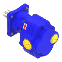 Гідравлічний  27 л (4 болти) ISO лівий OZCIHAN