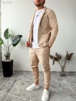 Костюм - бежевий - 52-098