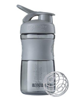 Шейкер спортивний (пляшка) BlenderBottle SportMixer Flip 20oz/590ml Grey