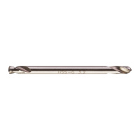Свердло по металу HSS-G MILWAUKEE, DIN 1412 C, діаметр 3,2х49х12мм, двостороннє, (10шт), пластикова коробка
