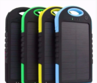 Портативное зарядное Power Bank Solar 30000 mAh на солнечной батарее