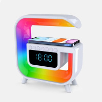 Light Sound Machine RGB нічник, годинник, бездротова зарядка, Bluetooth колонка, G30