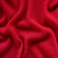 Ткань Ангора Арктика, красная