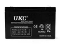 Акумуляторна батарея UKC 6,0В 12,0Ач 06V012A