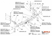 Тягово-сцепное устройство (фаркоп) Subaru Forester (1997-2008)