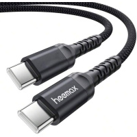 Кабель Heemax Type-C to Type-C 100W 2m Black