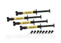 Временный пломбировочный материал Темп ит Флоу  ЛС(Temp it flow LC ) SPIDENT Желтый ( цвет зуба)