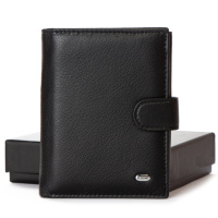 PODIUM Кошелек Classic Мужской кожа DR. BOND MS-14 black