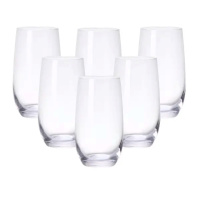 Набор стаканов 6 штук по 360 мл прозрачный HP557