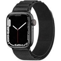 Ремінець Alpine Loop для Apple watch 42mm/44mm/45mm/49mm (m/l), Чорний / Black - купити в SmartEra.ua