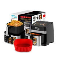 Аэрогриль мультипечь на два тэна с силиконовой формой Zepline ZP-00344 13 л 4200 Вт