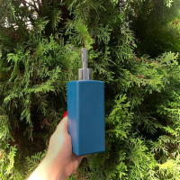 Дозатор для жидкого мыла Однотон 11772 350 мл синий