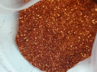 Блёстки (глиттер) Упаковка - 50 грам. Цвет бронзовый