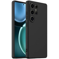 DM Чохол Silicone Case with MagSafe для Samsung S25 Ultra S938 Black