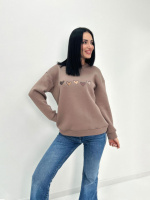 Жіночий базовий батник на флісі «Wanda» Турція оптом | Батал | Розпродаж моделі