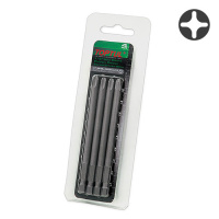 Насадки для шуруповерта набор 1/4« 100мм PH2 4шт TOPTUL FSIB0802G