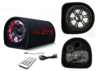 Активный Сабвуфер в Автомобиль Бочка ZPX Audio ZX-10Sub 1000w+Bluetooth Колонка в Машину