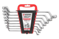 Набір накидних ключів Intertool 8шт (6-22мм) (HT-1102)
