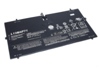 Аккумуляторная батарея для ноутбука Lenovo L13M4P71 Yoga 3 Pro 1370 7.6V Black 6000mAh OEM