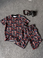 Комплект футболка шорти чоловічий трикотаж літо