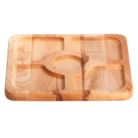 Менажница на 5 секций деревянная 30×20 см Lugi T54W300