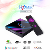 Приставка Smart TV BOX H96 MAX (RK3318 4+32 Android 9.0)