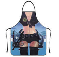 Фартук с приколом Леди полицейская 8063 71х54,5х0,2 см