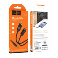Кабель Aux Hoco UPA28 AUX 3.5 to dual RCA 1.5m М'ята упаковка