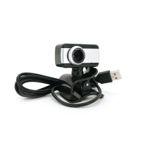 Вебкамера с гарнитурой Q19, 720p, пласт. корпус, Black/Silver, Q50