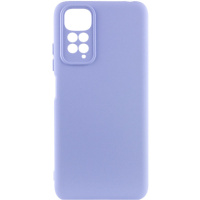 Чохол Silicone Cover Lakshmi Full Camera (A) для Xiaomi Redmi 10, Бузковий / Dasheen - купити в SmartEra.ua