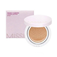 Стійкий кушон з сатиновим фінішем MISSHA MAGIC CUSHION COVER LASTING SPF50+ PA+++ ТОН 23, 15 g