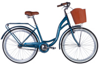 Велосипед ST 26« Dorozhnik AQUAMARINE BH рама-17» темно-синій 2025