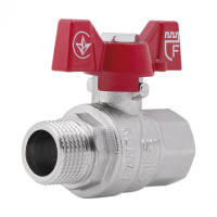 Кран кульовий Thermo Alliance Forte 1/2« ВЗ для води (метелик) SF607W15