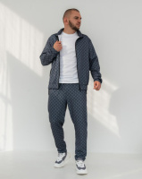 Спортивний костюм чоловічий мода контраст осінь
