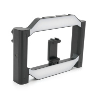 Селфи-лампа NeePho NP-L5 22см (2 полосы), 2 диммера (яркость+оттенок), встроенный аккум 5600mAh, Box