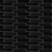 3D панель самоклеющаяся кладка 700х770х7мм Черная (038) SW-00000303