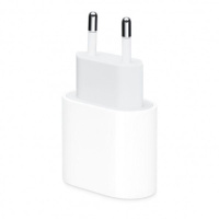 Сетевое зарядное устройство для Apple iPhone 12 20W USB-C белое без логотипа