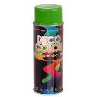 Deco Color Фарба аероз. 400ml Decoration/свiтло-зелений (RAL6018/721276)