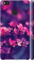 Чохол на телефон Huawei (Всі моделі) 3D пластиковий глянсовий Глянсовий Фіолетові квіти