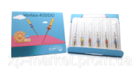 Vortex KIDDO, асорті 15/04-30/06, 16 мм, система машинних нікель-титанових профайлів для для ДІТЕЙ, 6 шт No832