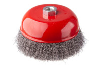 Щетка торцевая Intertool 150 мм рифленая (BT-1150)