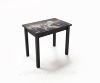 Стол обеденный раскладной Fusion furniture Ажур Венге/Стекло УФ 04 465